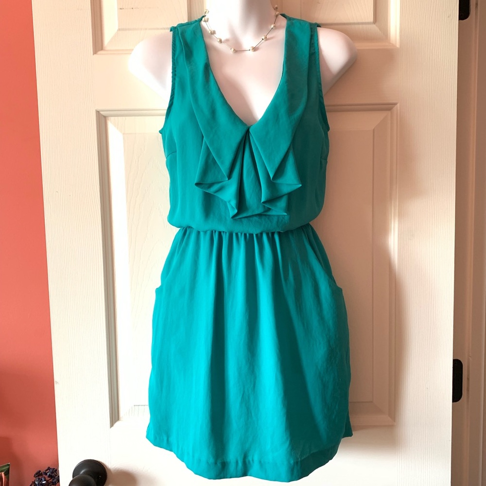 Urban Outfitters Deep V Neck Dress with pockets